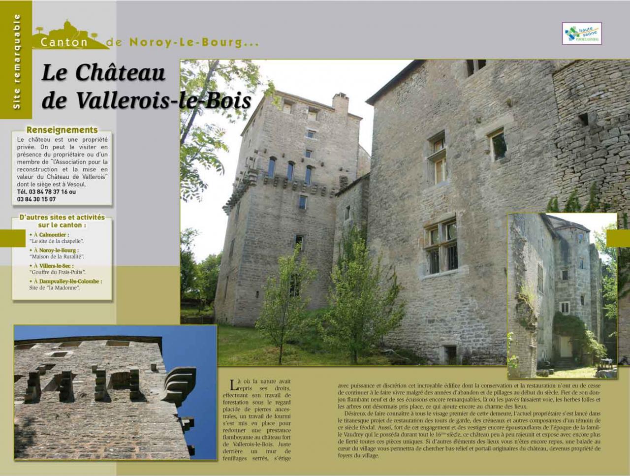 Château de Vallerois-le-Bois (70)