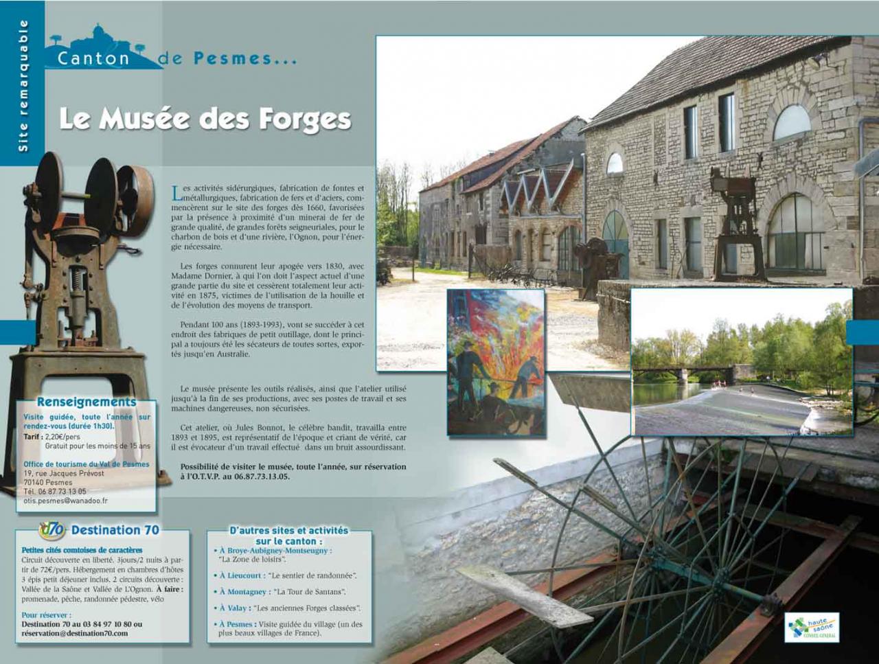 Musée des Forges à Pesmes (70)