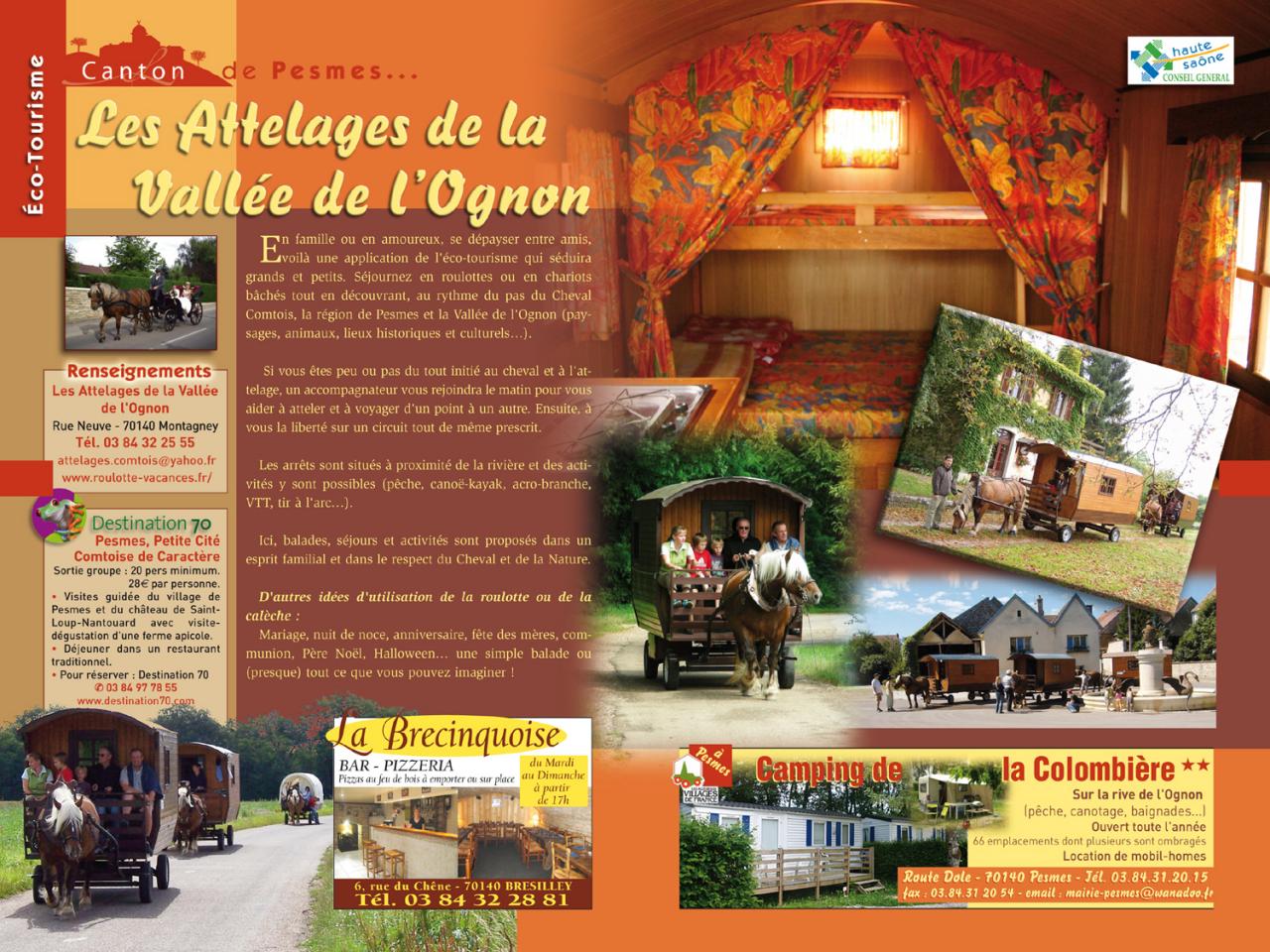 Circuit roulottes à Pesmes