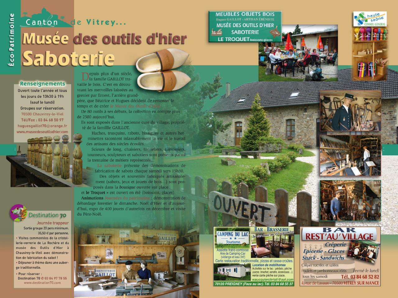 Musée des Outils d'Hier - Chauvirey-le-Viel (70)