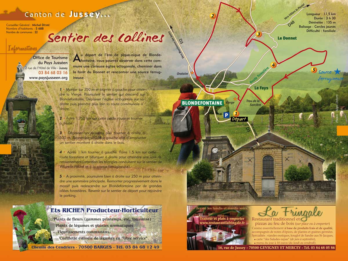 Randonnée vers Blondefontaine (70)