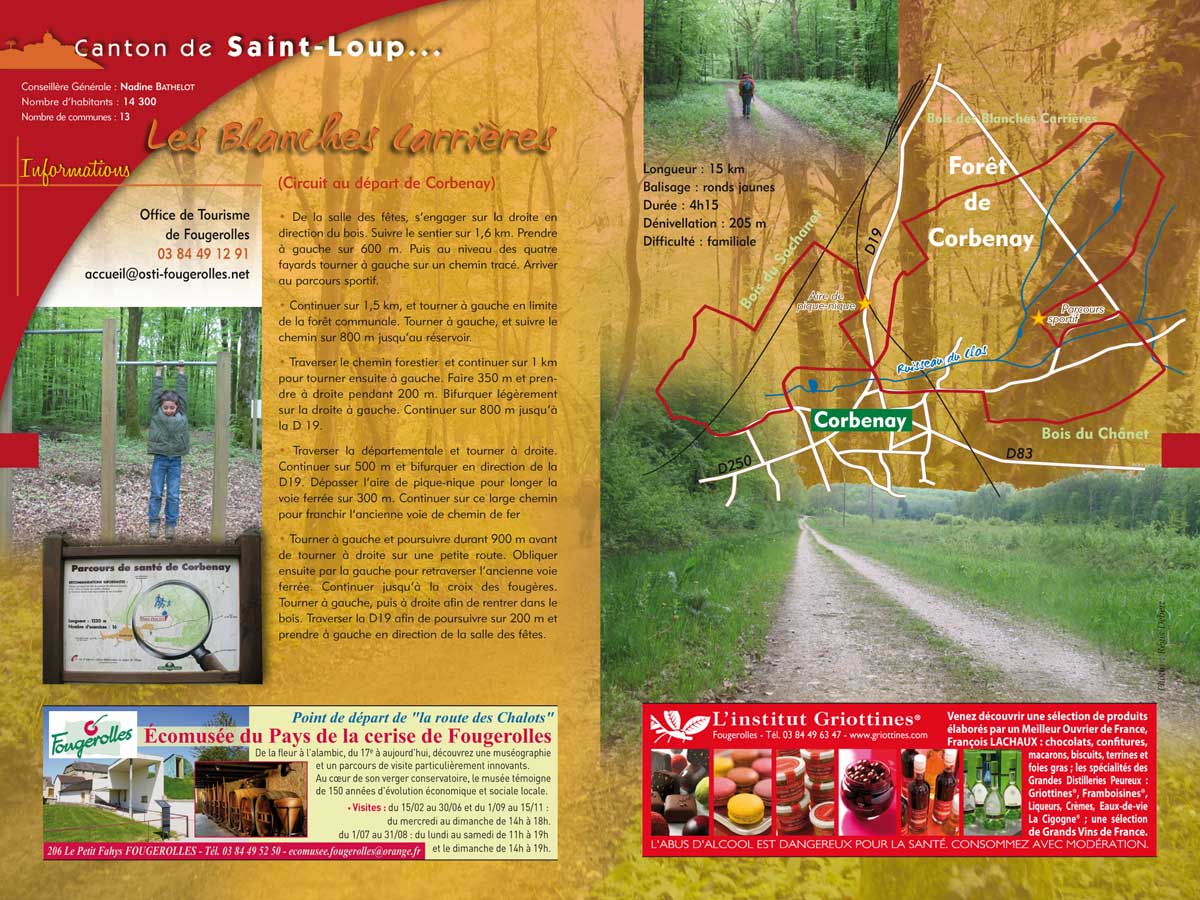 Circuit des Blanches Carrières (70)