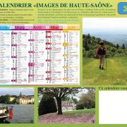 Cal.A4 Haute Saône (recto)