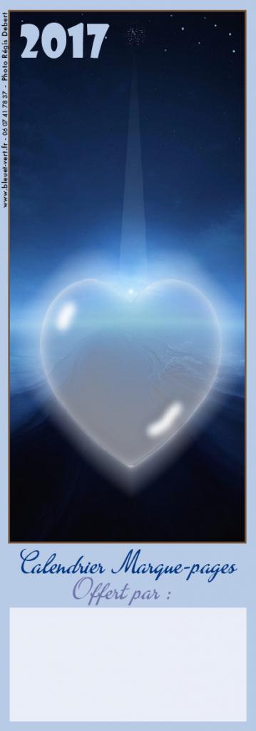 Recto calendrier marque-pages - ref.17-03