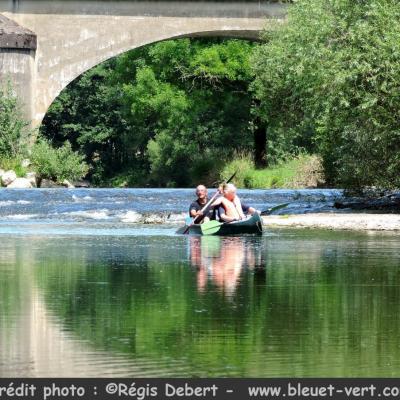 Canoé sur l'Ognon