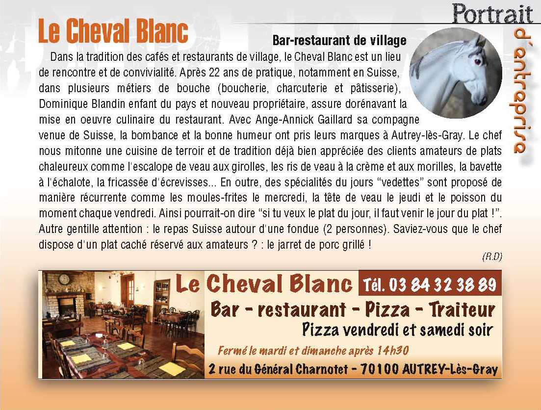 Restaurant Cheval Blanc