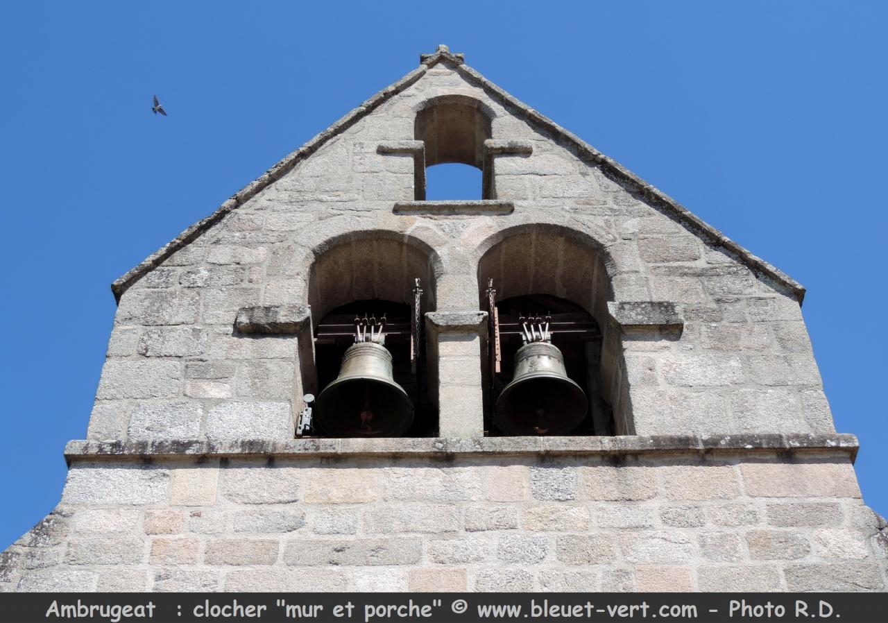 Ambrugeat : Clocher 