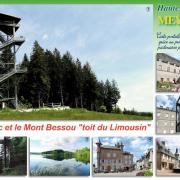 Meymac et le Mont Bessou, toit du Limousin.