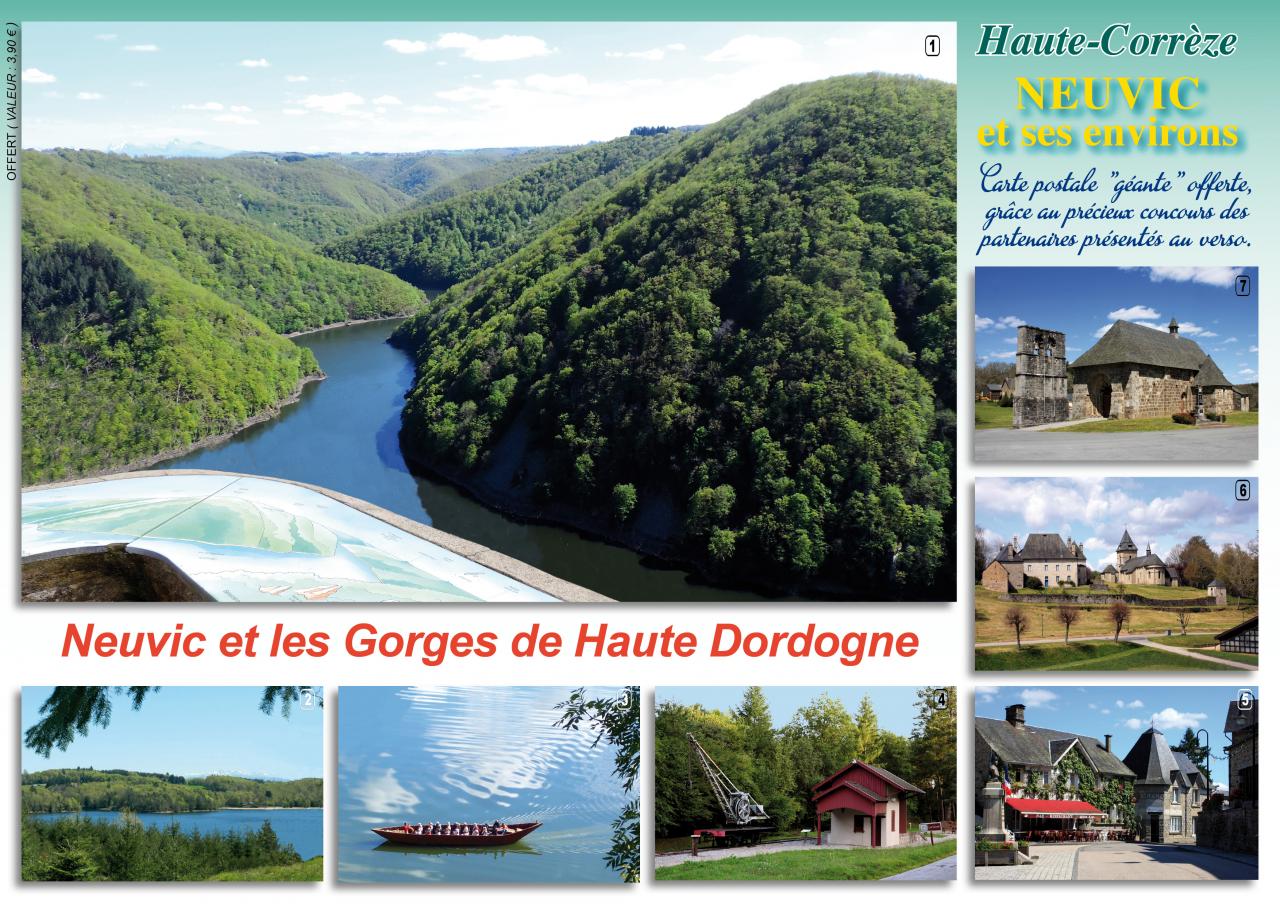 Neuvic et les Gorges de Haute-Dordogne.