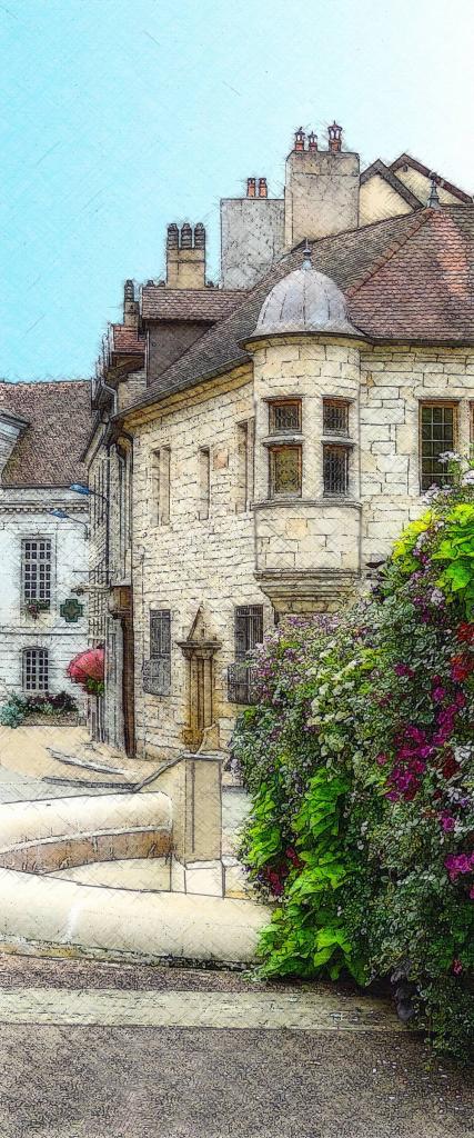 Centre du vieux Baume-les-Dames