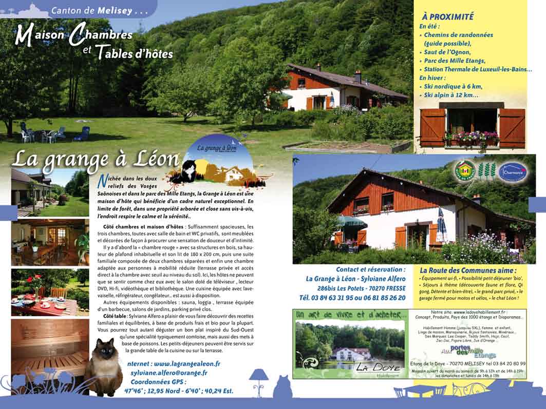 Maison d'hôtes la Grange a Léon