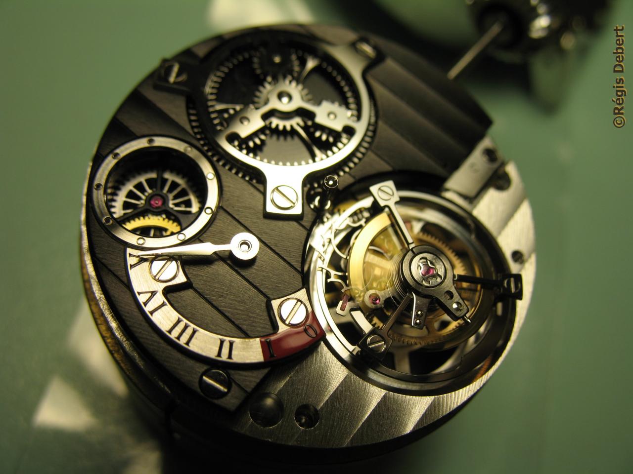 Oeuvre d'un maître horloger