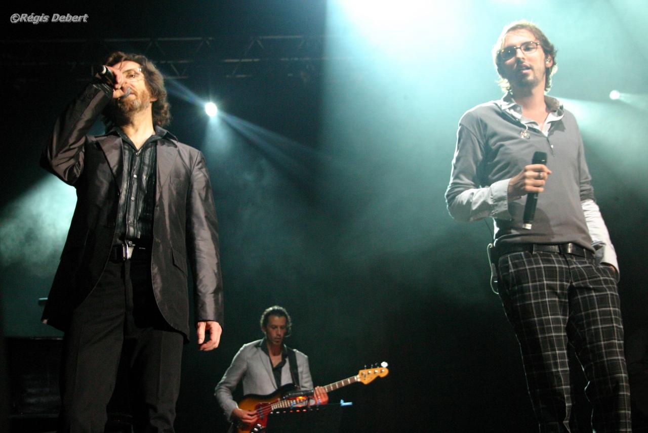 Christophe Willem et Kent