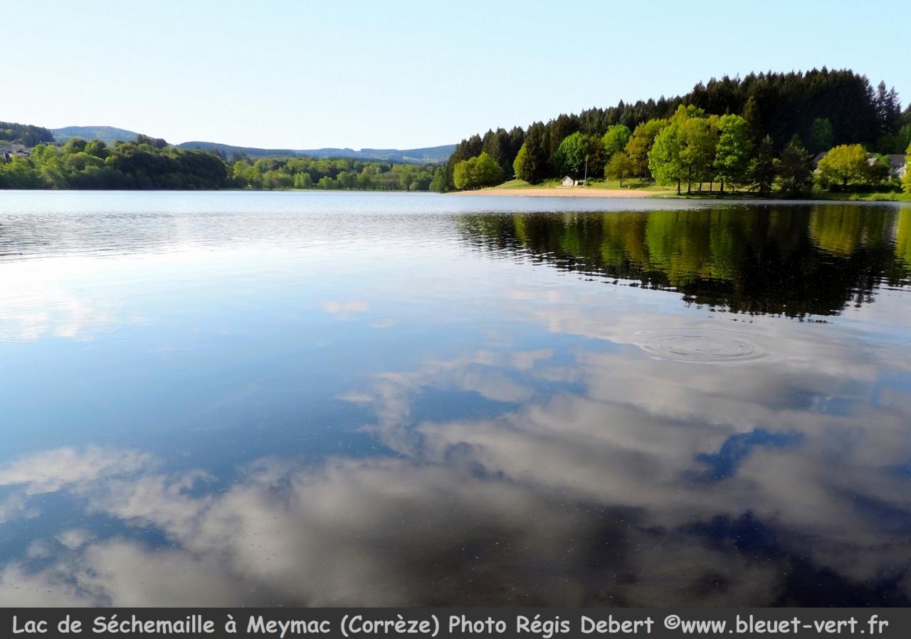 Lac de Sechemailles à Ambrugeat