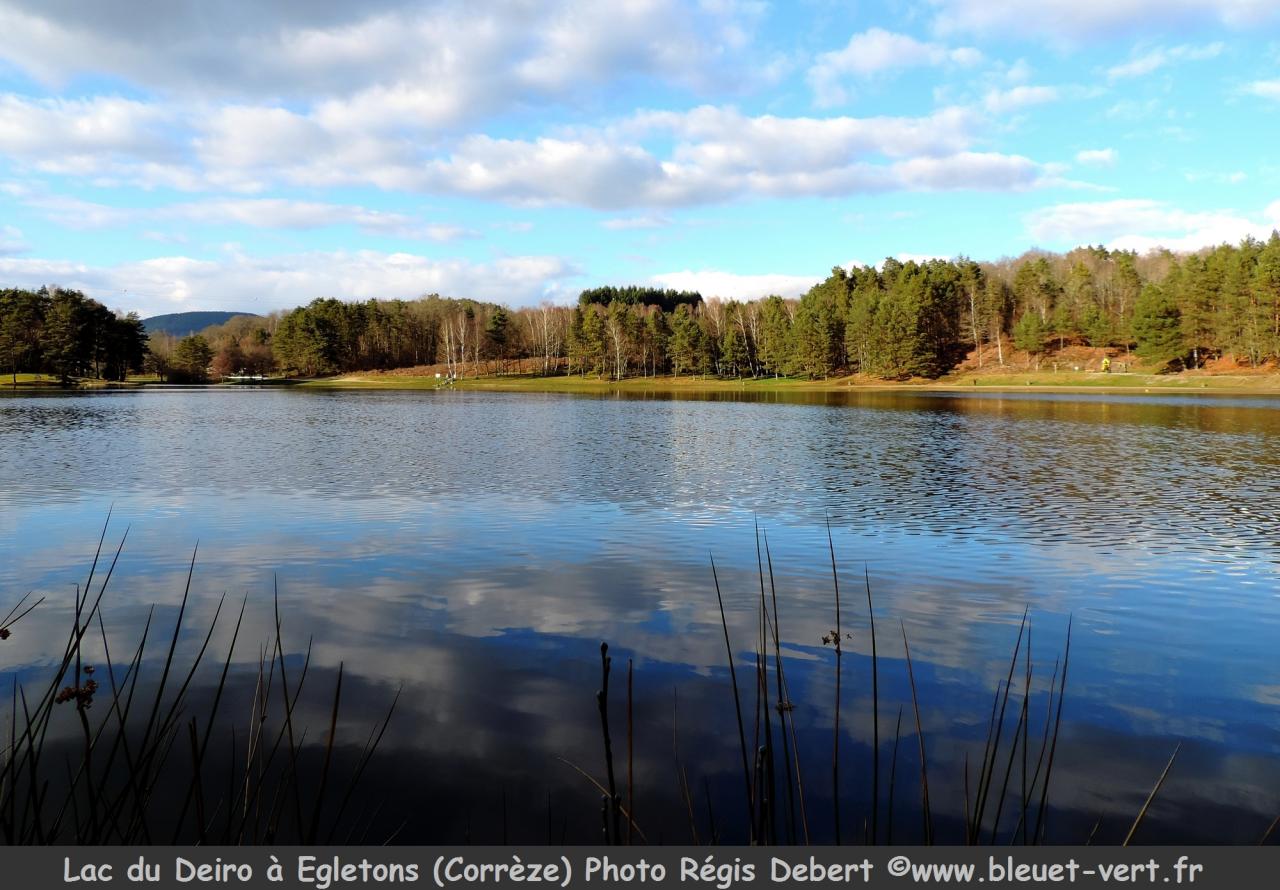 Lac du Deiro sur les communes de Soudeilles et Egletons