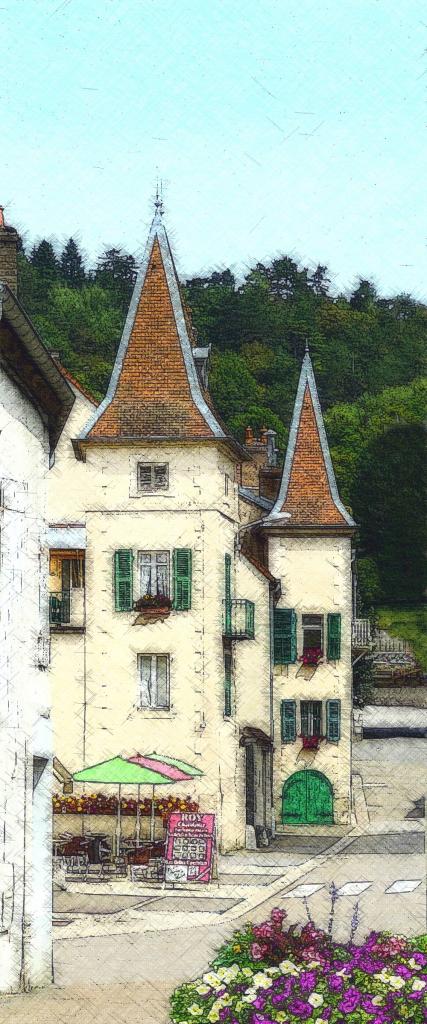 Maison Grenier à Baume-l-Dames