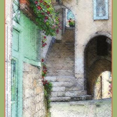 Baume-les-Dames, la Basse cour (ancien prieuré)