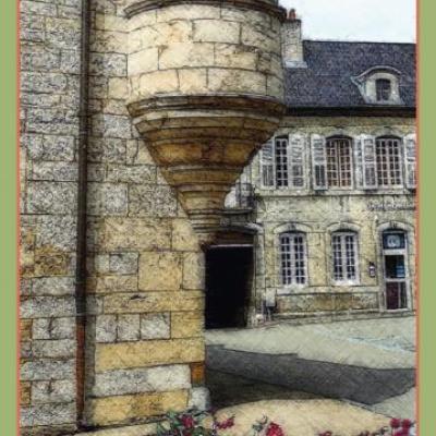 Baume-les-Dames, maison à tourelle