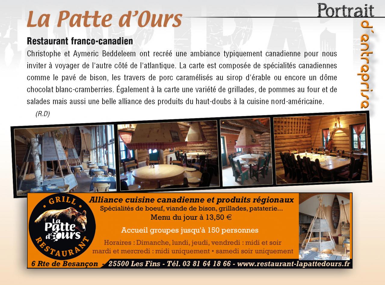 Restaurant Patte d'Ours