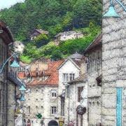 Rue Félix Bougeot à Baume-les-Dames