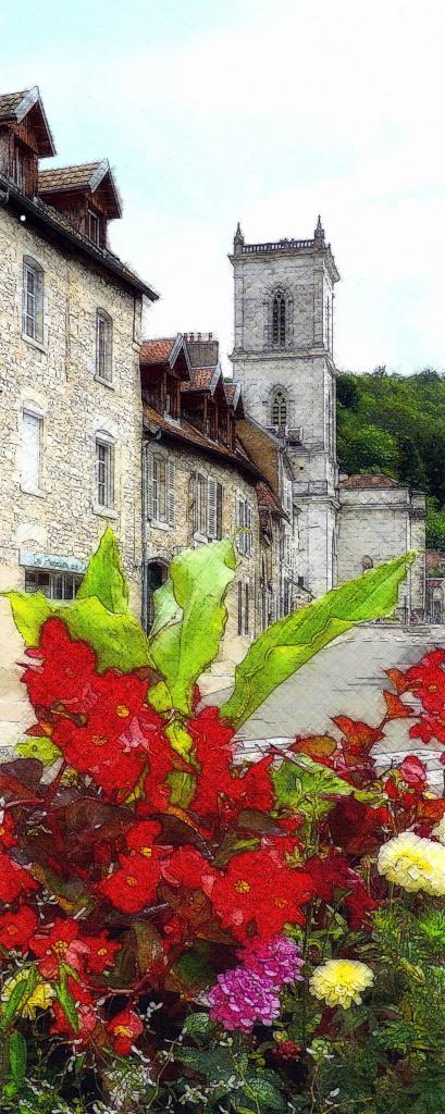 Grande Rue à Baume-les-Dames