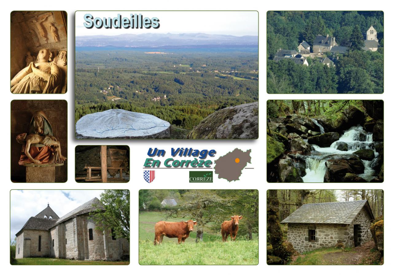 Soudeilles en Corrèze (recto)