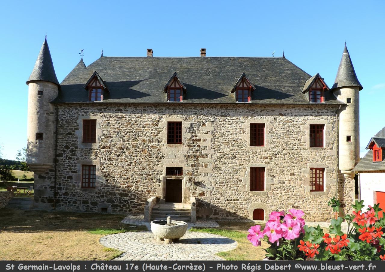 Château 17e à St Germain Lavolps (Corrèze)