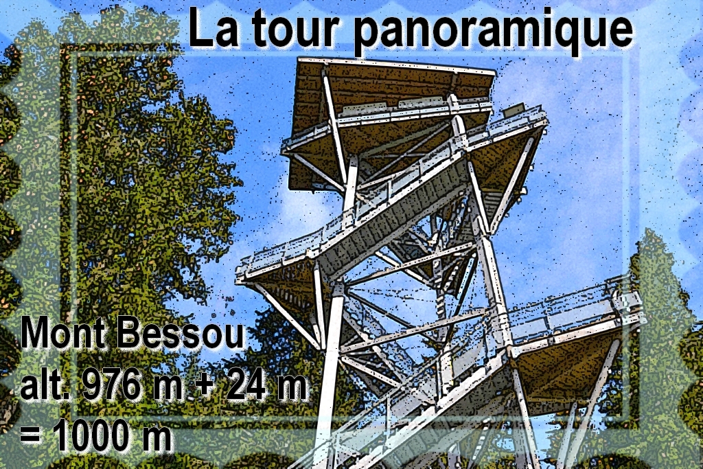 Tour panoramique du Mont Bessou