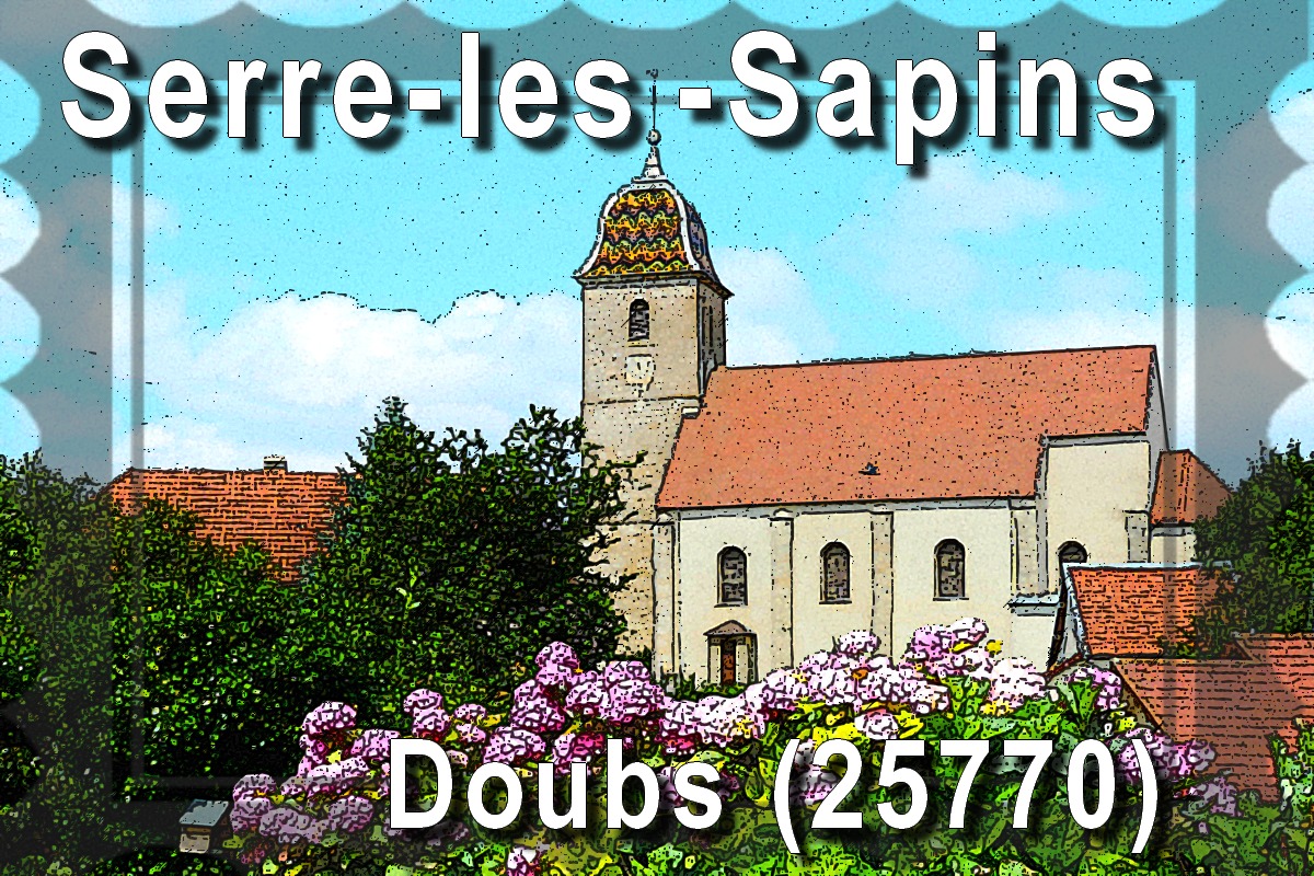 Timbre Serre-les-Sapins (Doubs)