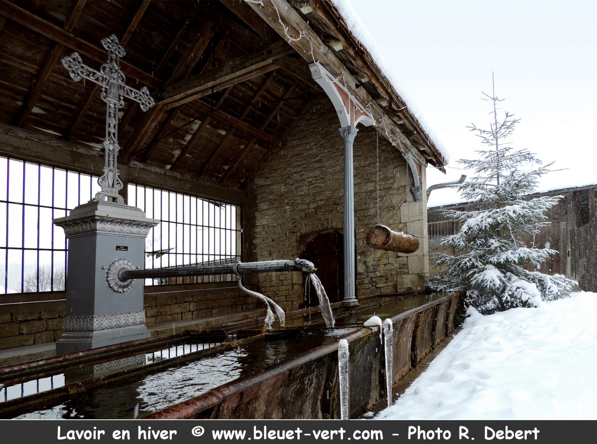 Fontaine d hiver